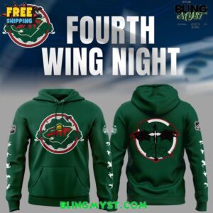 Minnesota Wild Fourth Wing Night Special Hoodie
