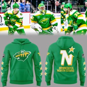 Minnesota Wild North Stars History NHL Hoodie