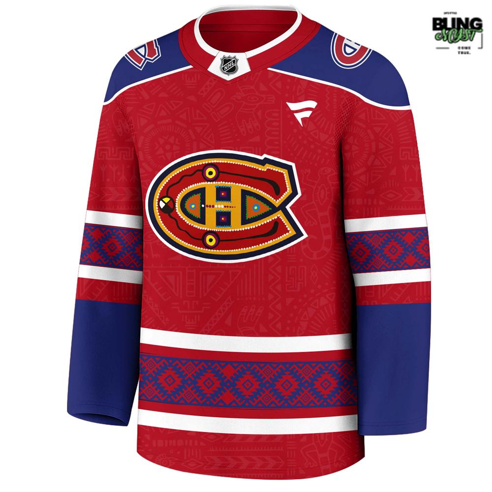 Montreal Canadiens Indigenous People Heritage 2026 Hockey Jersey Montreal Canadiens Indigenous People Heritage 2026 Hockey Jersey