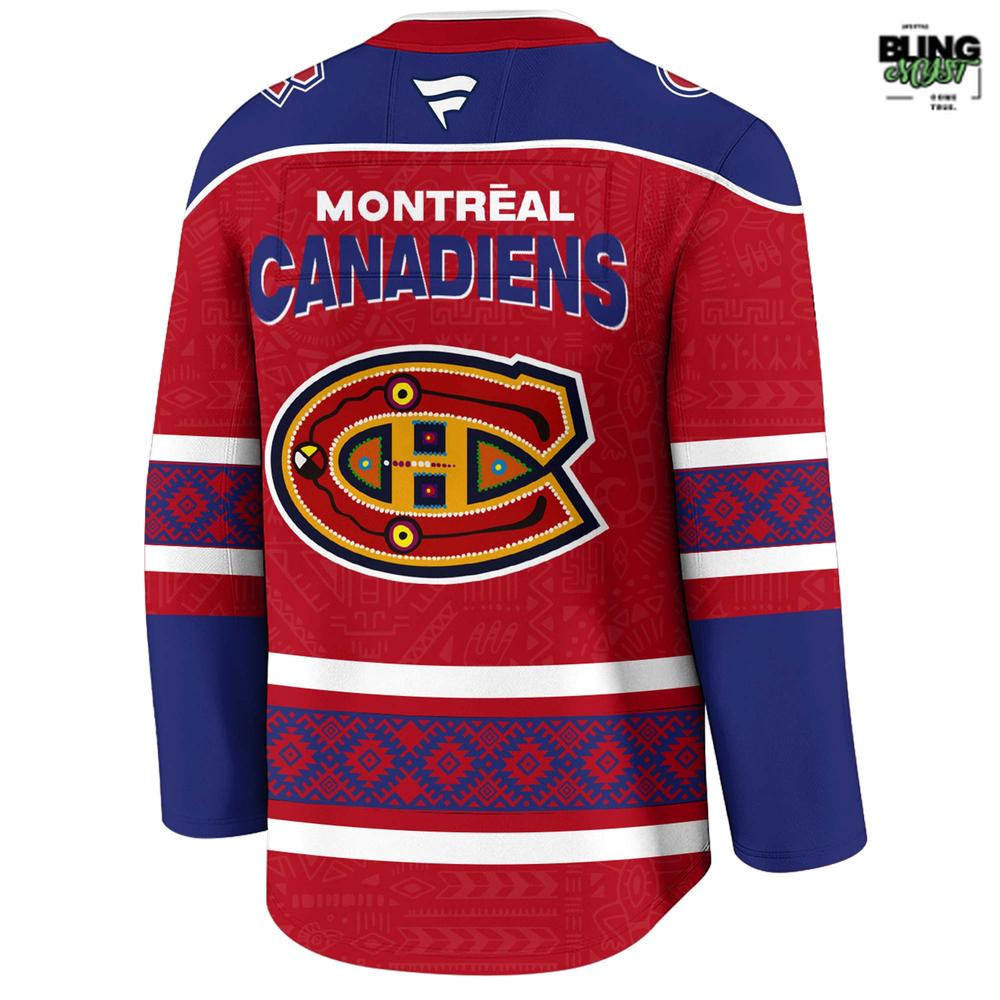 Montreal Canadiens Indigenous People Heritage 2026 Hockey Jersey Montreal Canadiens Indigenous People Heritage 2026 Hockey Jersey