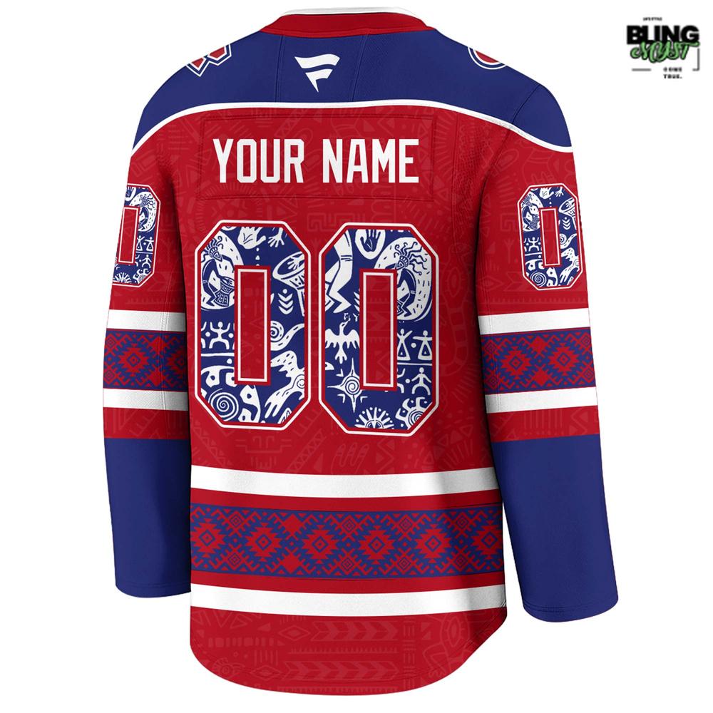 Montreal Canadiens Indigenous People Heritage 2026 Hockey Jersey Montreal Canadiens Indigenous People Heritage 2026 Hockey Jersey