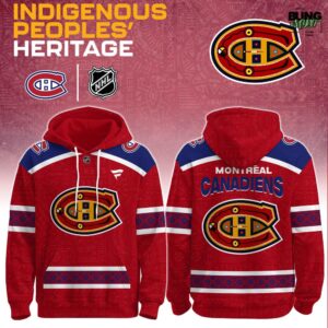 Montreal Canadiens Indigenous People Heritage 2026 Hoodie
