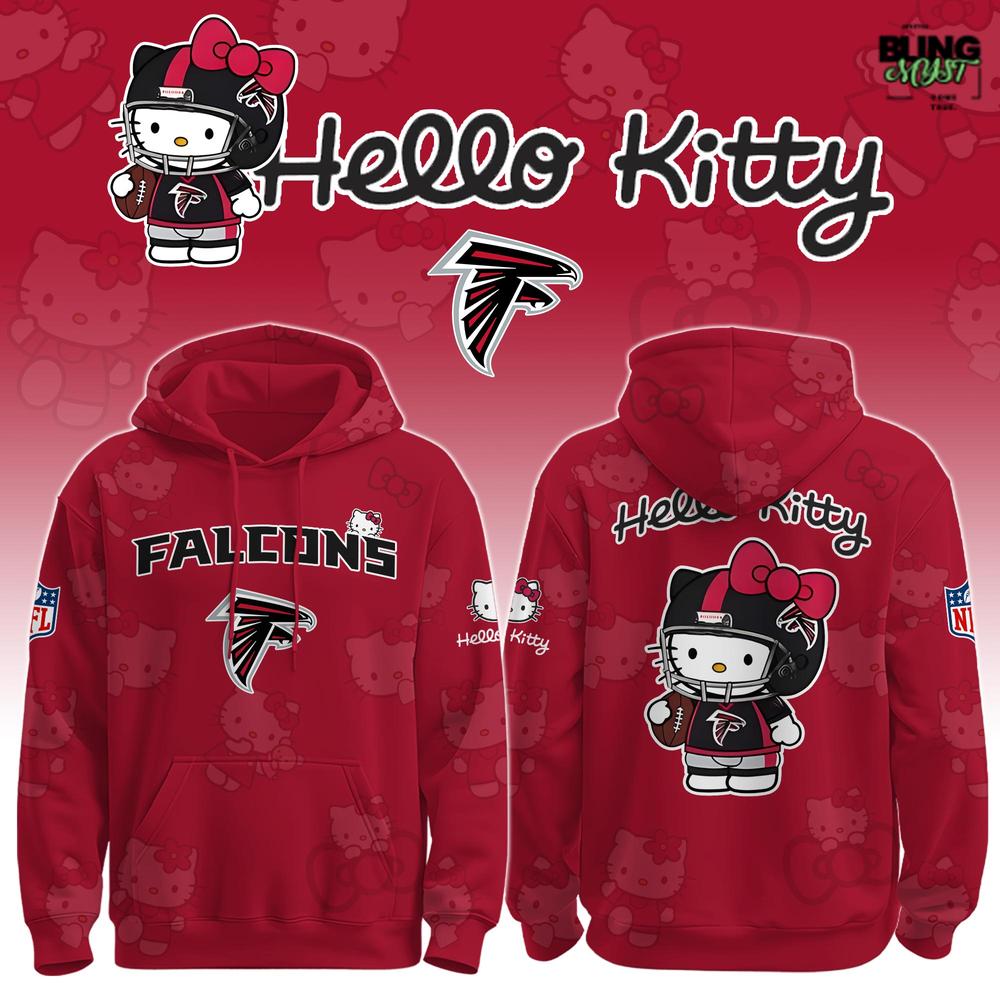 NFL Atlanta Falcons x Hello Kitty Special Edition Hoodie Collection NFL Atlanta Falcons x Hello Kitty Special Edition Hoodie Collection