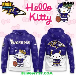 NFL Baltimore Ravens Christmas Holiday Special Edition Hoodie