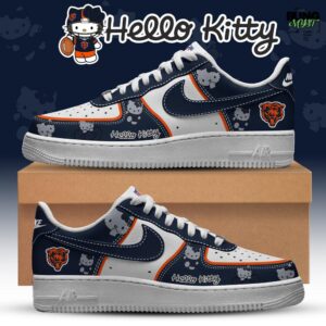 NFL Chicago Bear x Hello Kitty Limited Edition Air Force 1
