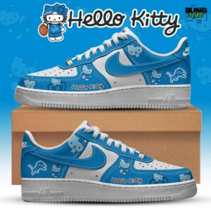 NFL Detroit Lions x Hello Kitty Limited Edition Air Force 1