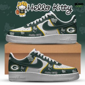 NFL Green Bay Packers Hello Kitty Limited Edition Air Force 1
