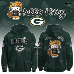 NFL Green Bay Packers Hello Kitty Special Edition Hoodie