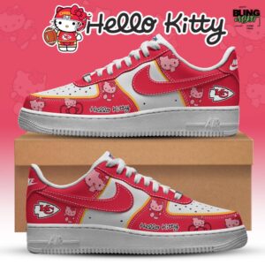 NFL Kansas City Chiefs Hello Kitty Limited Edition Air Force 1