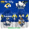 NFL Los Angeles Rams Hello Kitty Special Edition Hoodie 1 NFL Los Angeles Rams Cute Sport Hoodie 1