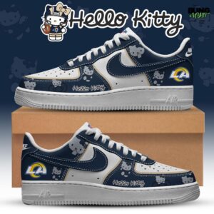 NFL Los Angeles Rams Hello Kitty Limited Edition Air Force 1