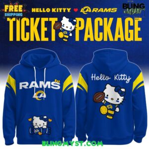 NFL Los Angeles Rams Love Sport Hoodie