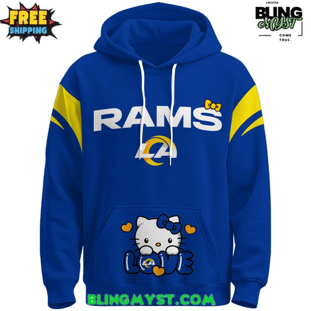 NFL Los Angeles Rams Love Sport Hoodie NFL Los Angeles Rams Love Sport Hoodie