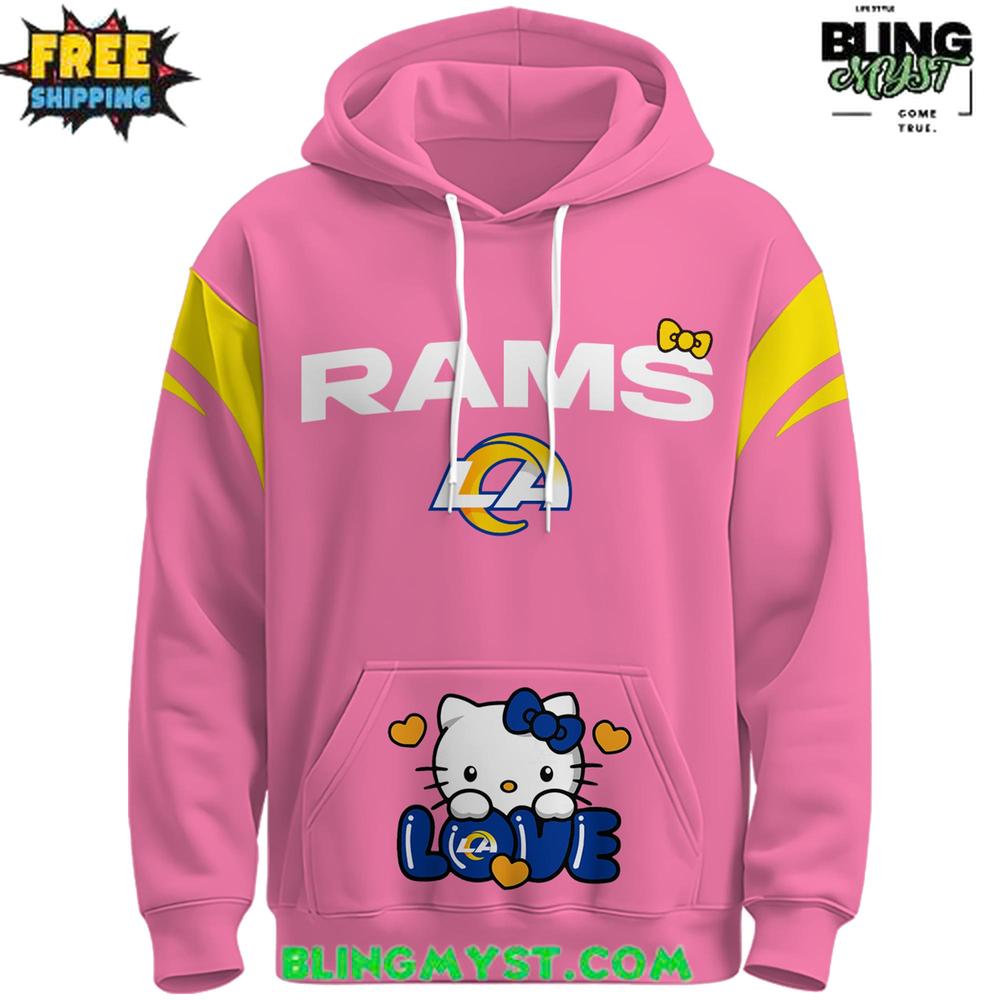 NFL Los Angeles Rams Love Sport Hoodie NFL Los Angeles Rams Love Sport Hoodie