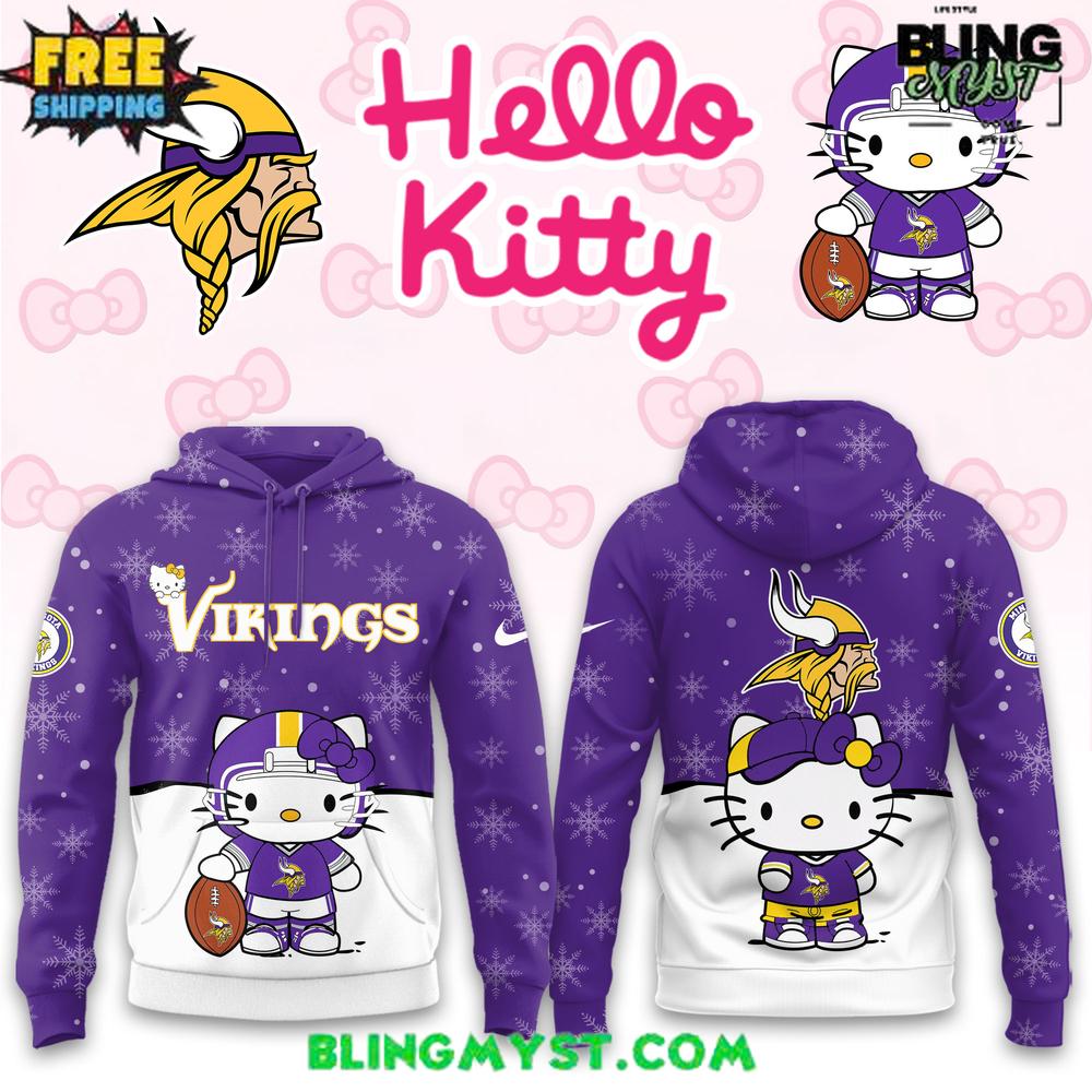 NFL Minnesota Vikings Christmas Holiday Special Edition Hoodie NFL Minnesota Vikings Christmas Holiday Special Edition Hoodie