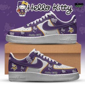NFL Minnesota Vikings Hello Kitty Limited Edition Air Force 1