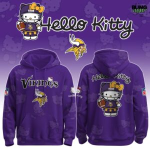 NFL Minnesota Vikings Hello Kitty Special Edition Hoodie