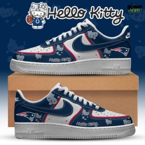 NFL New England Patriots Hello Kitty Limited Edition Air Force 1