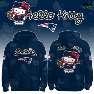 NFL New England Patriots Hello Kitty Special Edition Hoodie