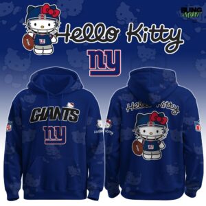 NFL New York Giants Hello Kitty Special Edition Hoodie