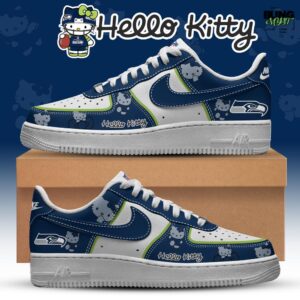 NFL Seattle Seahawks Hello Kitty Special Edition Air Force 1