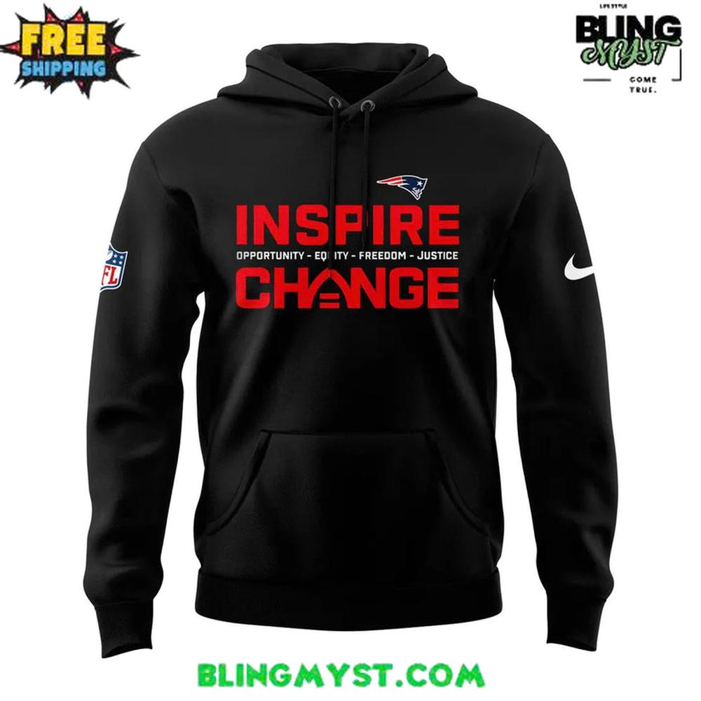 New England Patriots 2025 NFL Inspire Change Special Edition Hoodie New England Patriots 2025 NFL Inspire Change Special Edition Hoodie