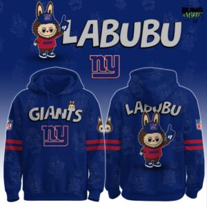 New York Giants x Labubu Limited Edition Hoodie