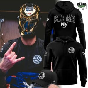 New York Islanders 2025-2026 New Black NHL Hoodie