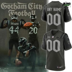 New York Jets Gotham City Football 2025 Special Edition Football Jersey