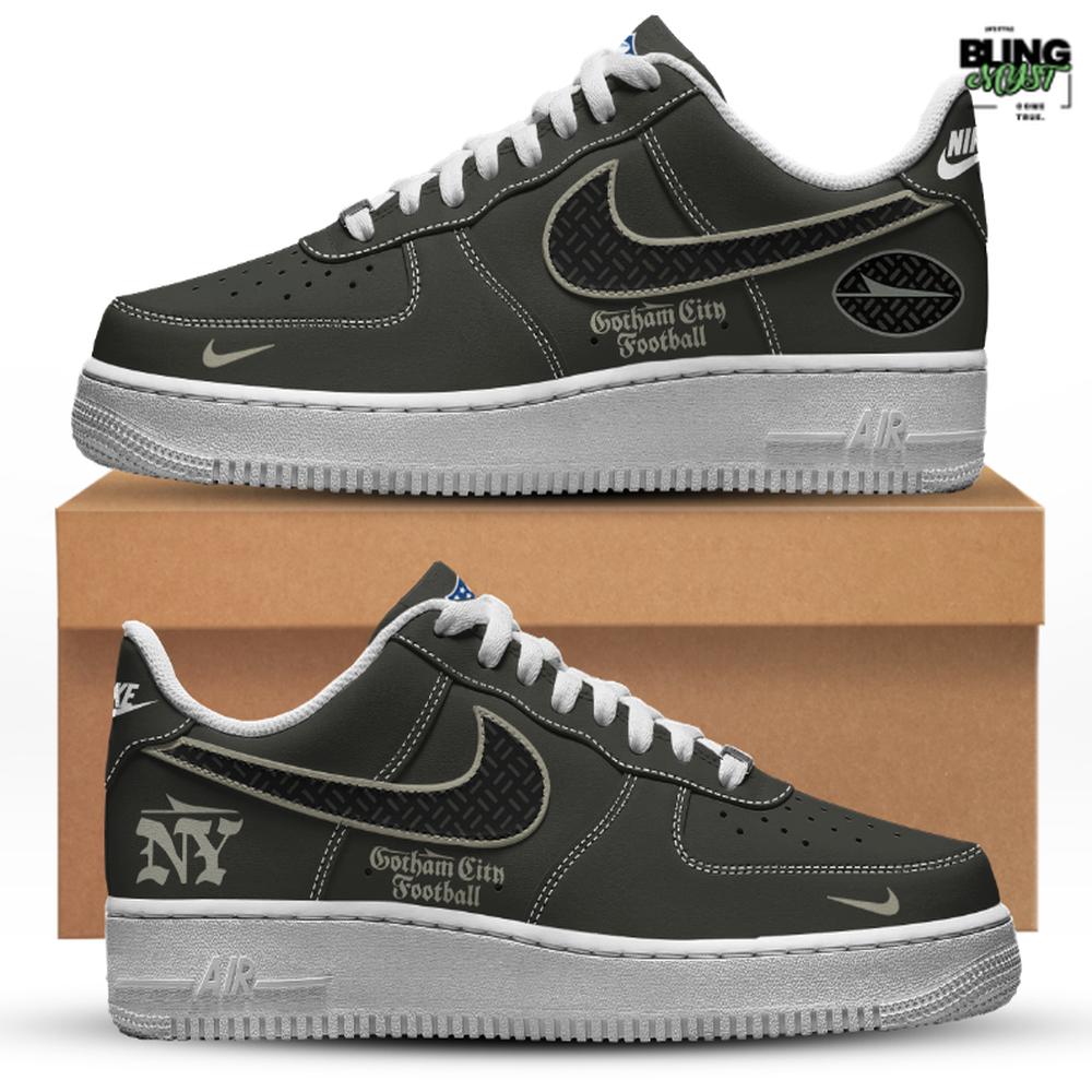 New York Jets Gotham City Football Special Edition Air Force 1 New York Jets Gotham City Football Special Edition Air Force 1