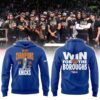 New York Knicks 2025 NBA Cup Champions Locker Room Hoodie 5