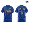 New York Knicks 2025 NBA Cup Champions Locker Room T shirt 2