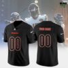 Nike Chicago Bears Personalized Black Game Football Jersey
