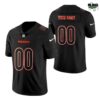 Nike Chicago Bears Personalized Black Game Football Jersey 2