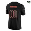 Nike Chicago Bears Personalized Black Game Football Jersey 4