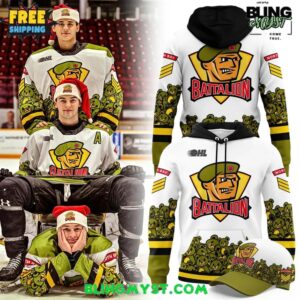 North Bay Battalion Teddy Bear Toos Special Hoodie