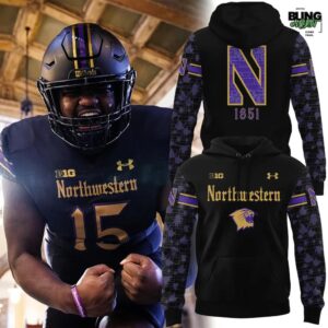 Northwestern Wildcats Godthic Special Edition Hoodie