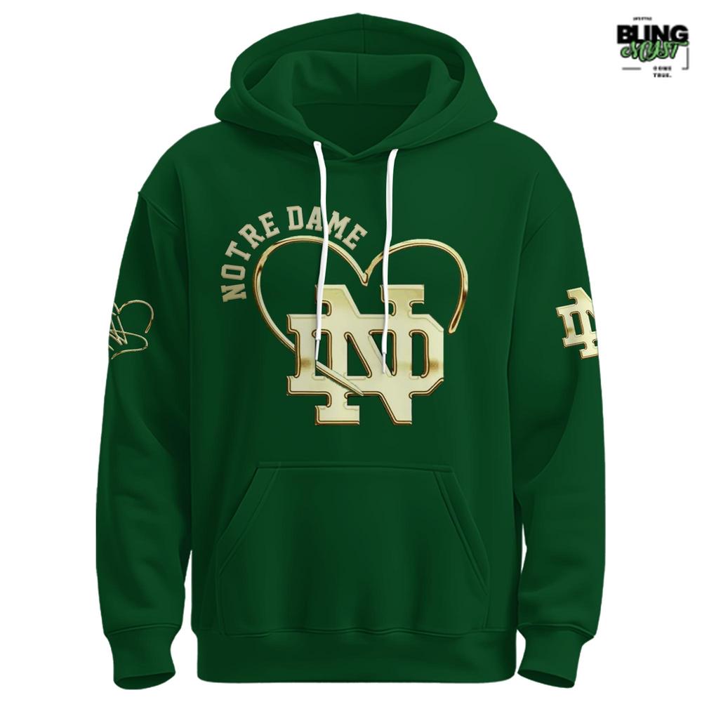 Notre Dame Fighting Irish Love Is In The Air Special Edition Hoodie Notre Dame Fighting Irish Love Is In The Air Special Edition Hoodie