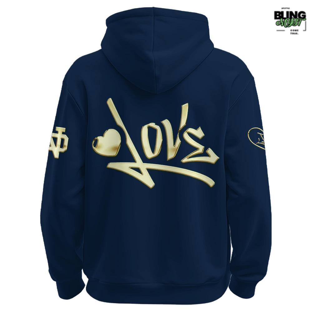 Notre Dame Fighting Irish Love Is In The Air Special Edition Hoodie Notre Dame Fighting Irish Love Is In The Air Special Edition Hoodie