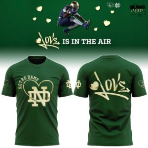 Notre Dame Fighting Irish Love Is In The Air Special Edition T-Shirt