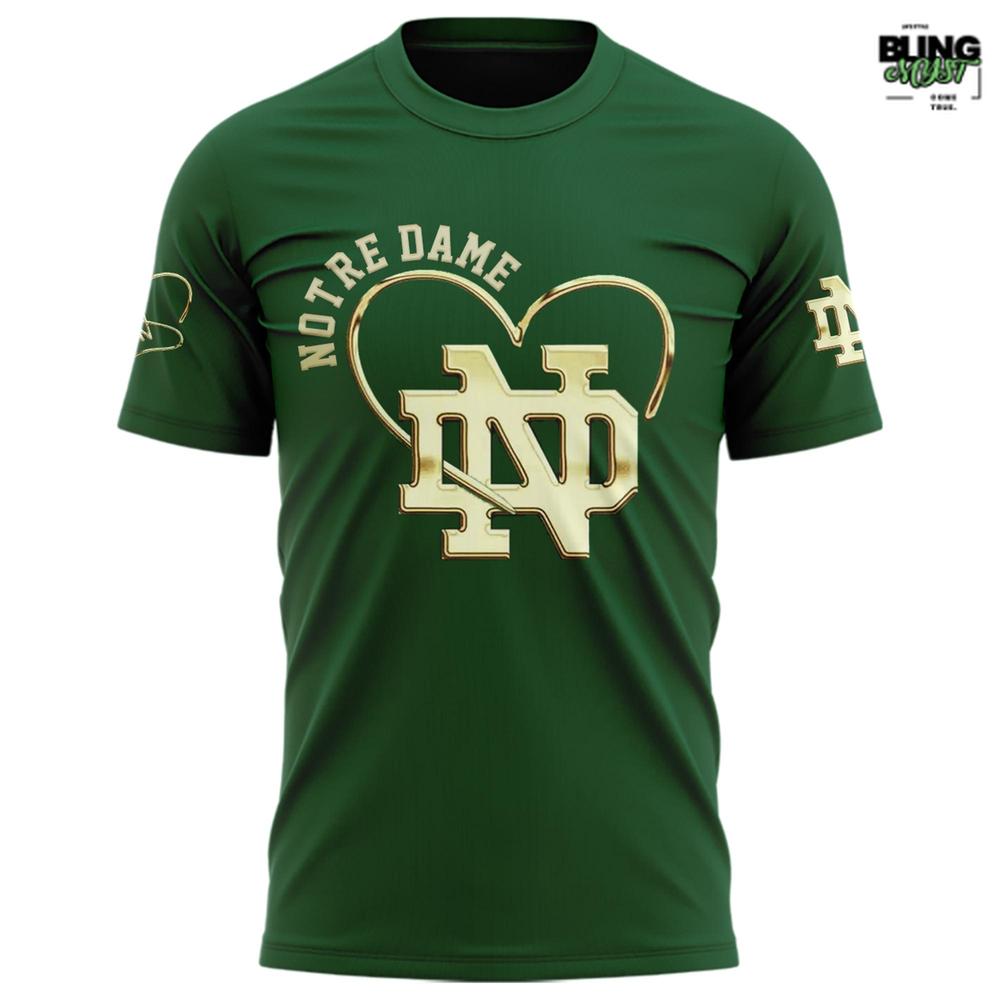 Notre Dame Fighting Irish Love Is In The Air Special Edition T-Shirt Notre Dame Fighting Irish Love Is In The Air Special Edition T-Shirt