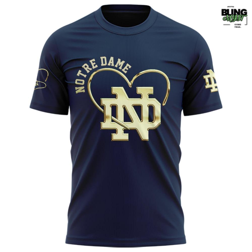 Notre Dame Fighting Irish Love Is In The Air Special Edition T-Shirt Notre Dame Fighting Irish Love Is In The Air Special Edition T-Shirt