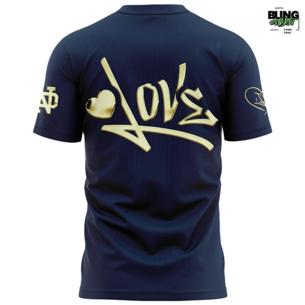 Notre Dame Fighting Irish Love Is In The Air Special Edition T-Shirt Notre Dame Fighting Irish Love Is In The Air Special Edition T-Shirt