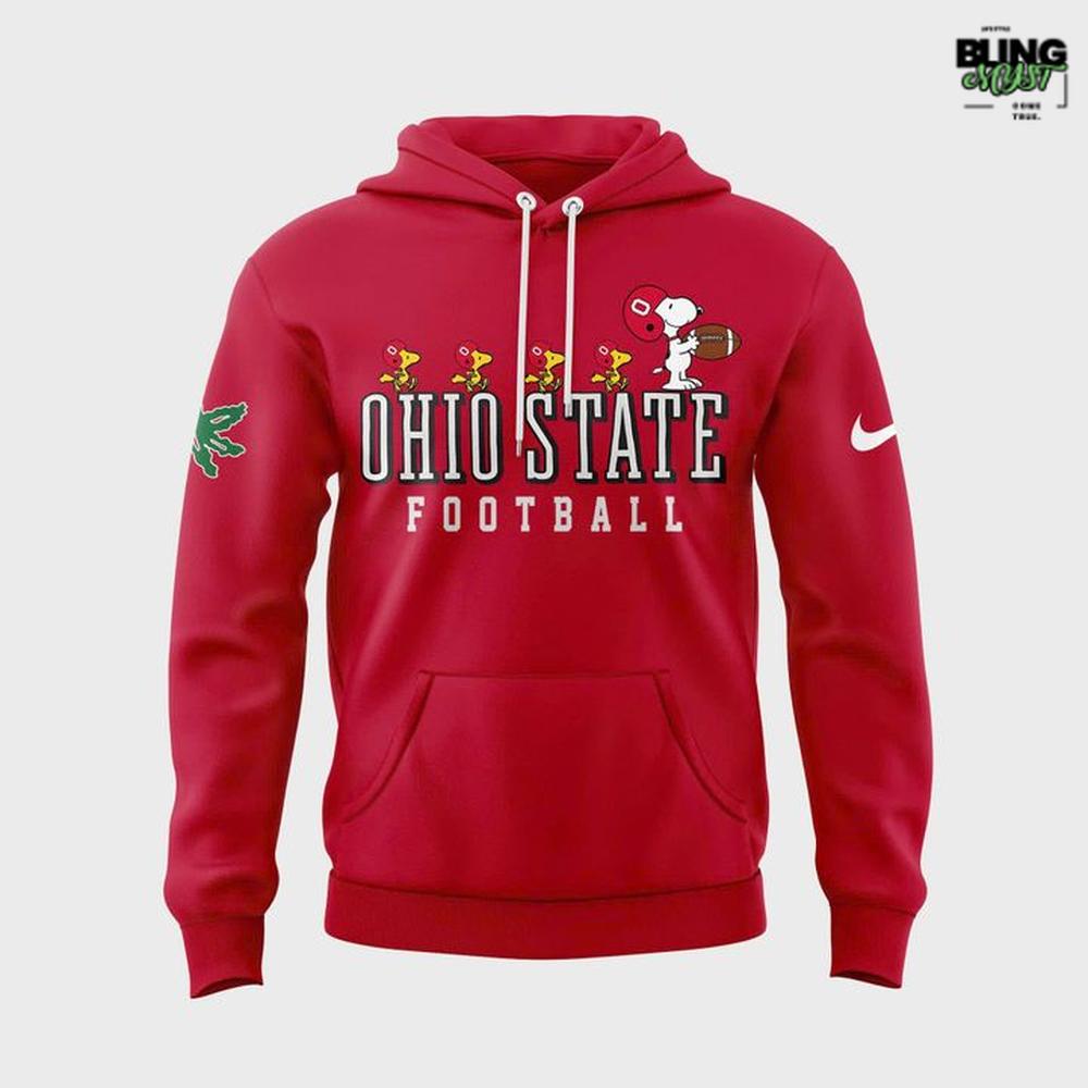 Ohio State Buckeyes x Peanuts Night Edition Hoodie Ohio State Buckeyes x Peanuts Night Edition Hoodie