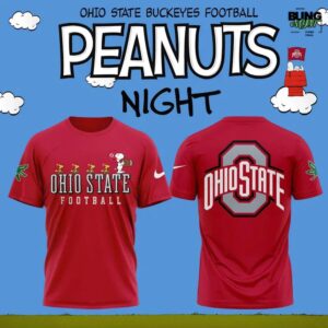 Ohio State Buckeyes x Peanuts Night Edition T-Shirt