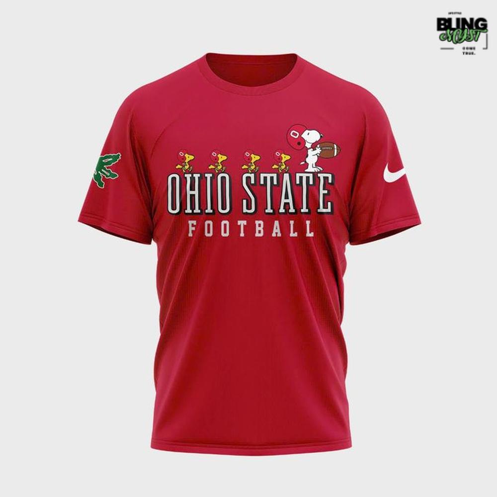 Ohio State Buckeyes x Peanuts Night Edition T-Shirt Ohio State Buckeyes x Peanuts Night Edition T-Shirt