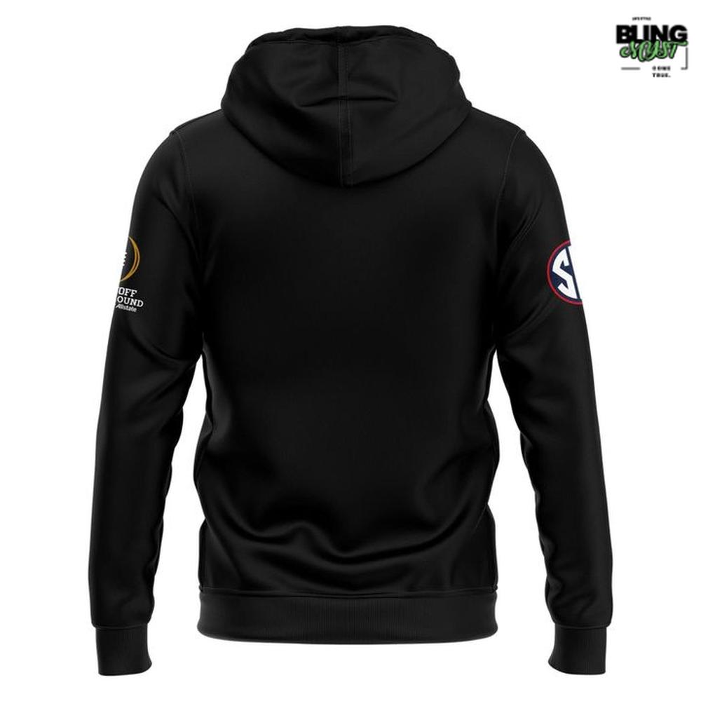 Ole Miss Football Coach Golding Playoff First Round Hoodie Ole Miss Football Coach Golding Playoff First Round Hoodie