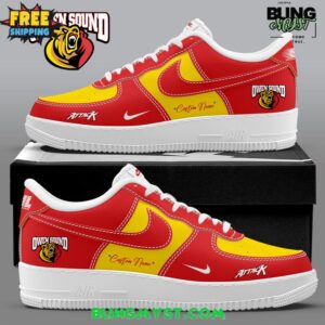 Owen Sound Attack Seasons 2026 Limited Edition Air Force 1