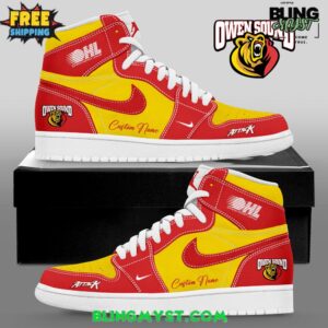 Owen Sound Attack Seasons 2026 Limited Edition Air Jordan 1