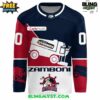 Peoria Rivermen Zamboni replica Special Hockey Jersey 1 Peoria Rivermen Zamboni replica Special Hockey Jersey 2